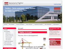 Tablet Screenshot of groupe-fligitter.com